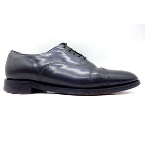Charles Horrell Black Leather Benchmade England Cap Toe Oxfords Shoes Men's 12 D